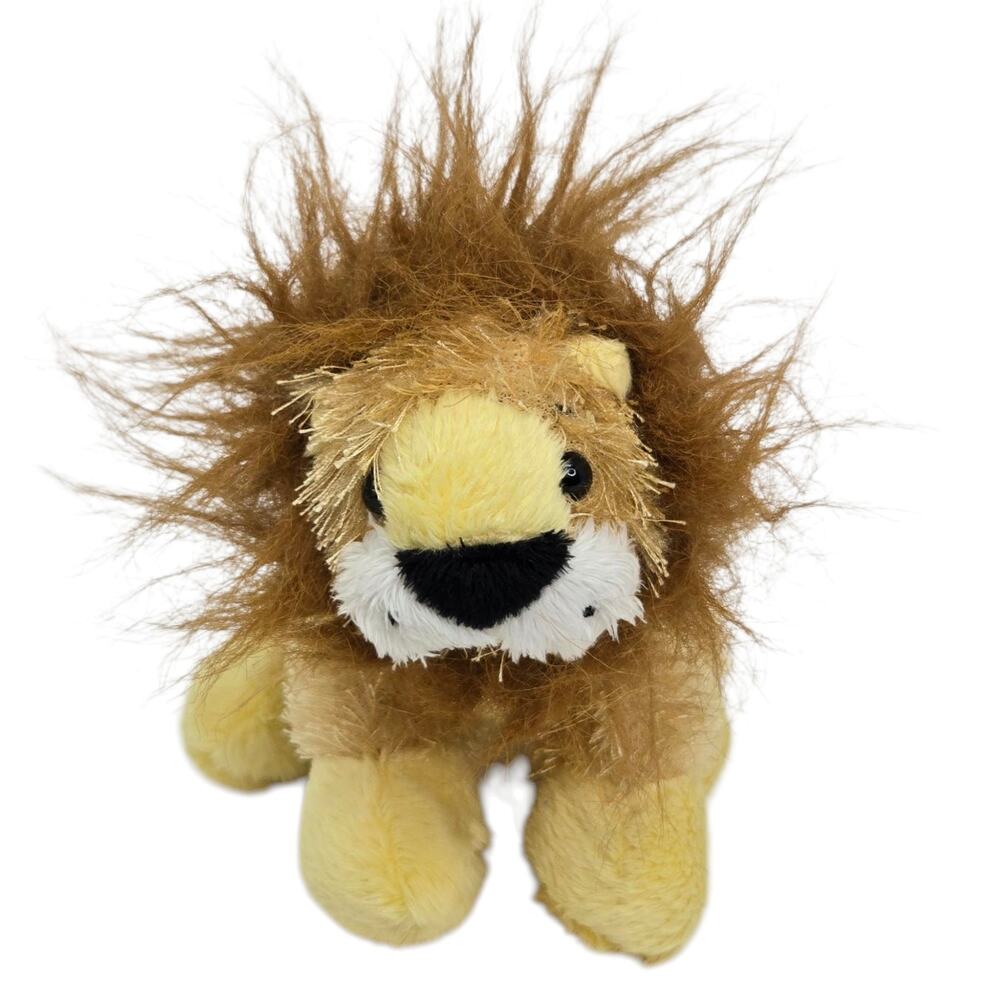 Ganz Lil Kinz Webkinz Lion Plush Jungle Zoo Cat‎ Stuffed Animal Toy 6"